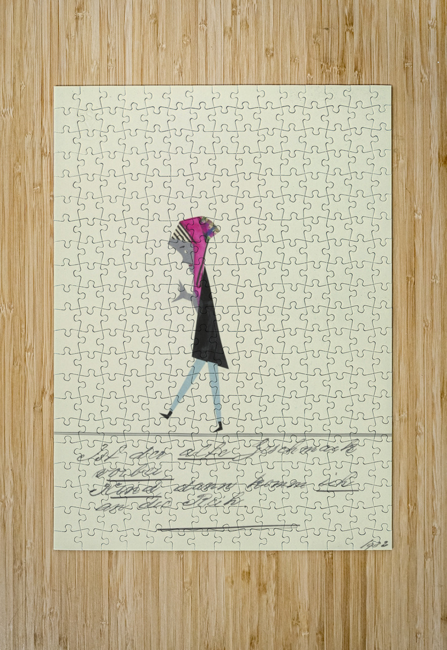 ‘Ist der alte Geschmack vorbei …’ 1932  My Pictures Become Wilder and Wilder By John Elsas IStockHistory com Puzzle printing