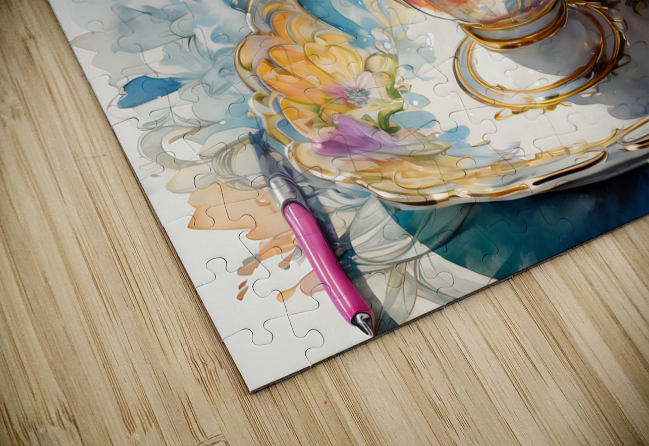 Worldly Teacup By ISHISH IStockHistory com Puzzle