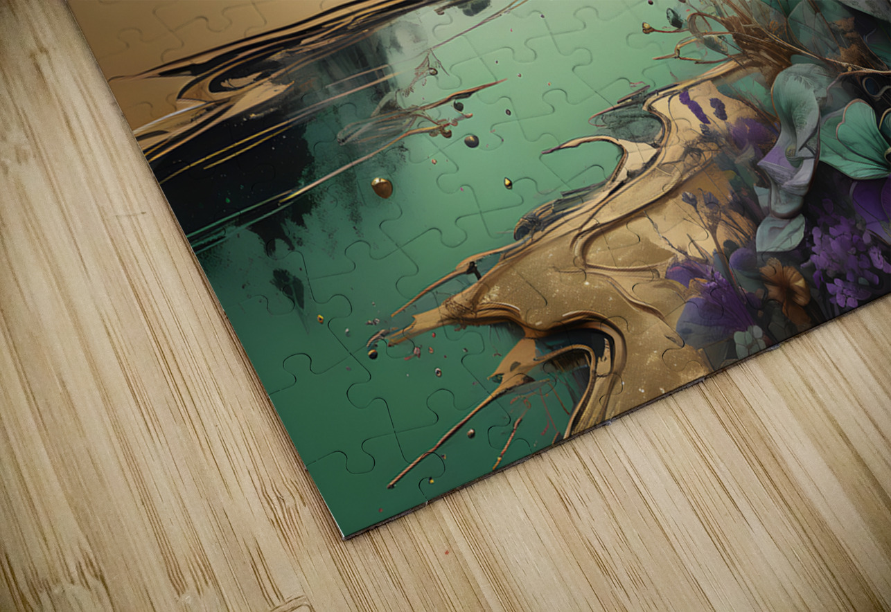 A Luxurious  Golden Brown Valley By ISHISH IStockHistory com Puzzle