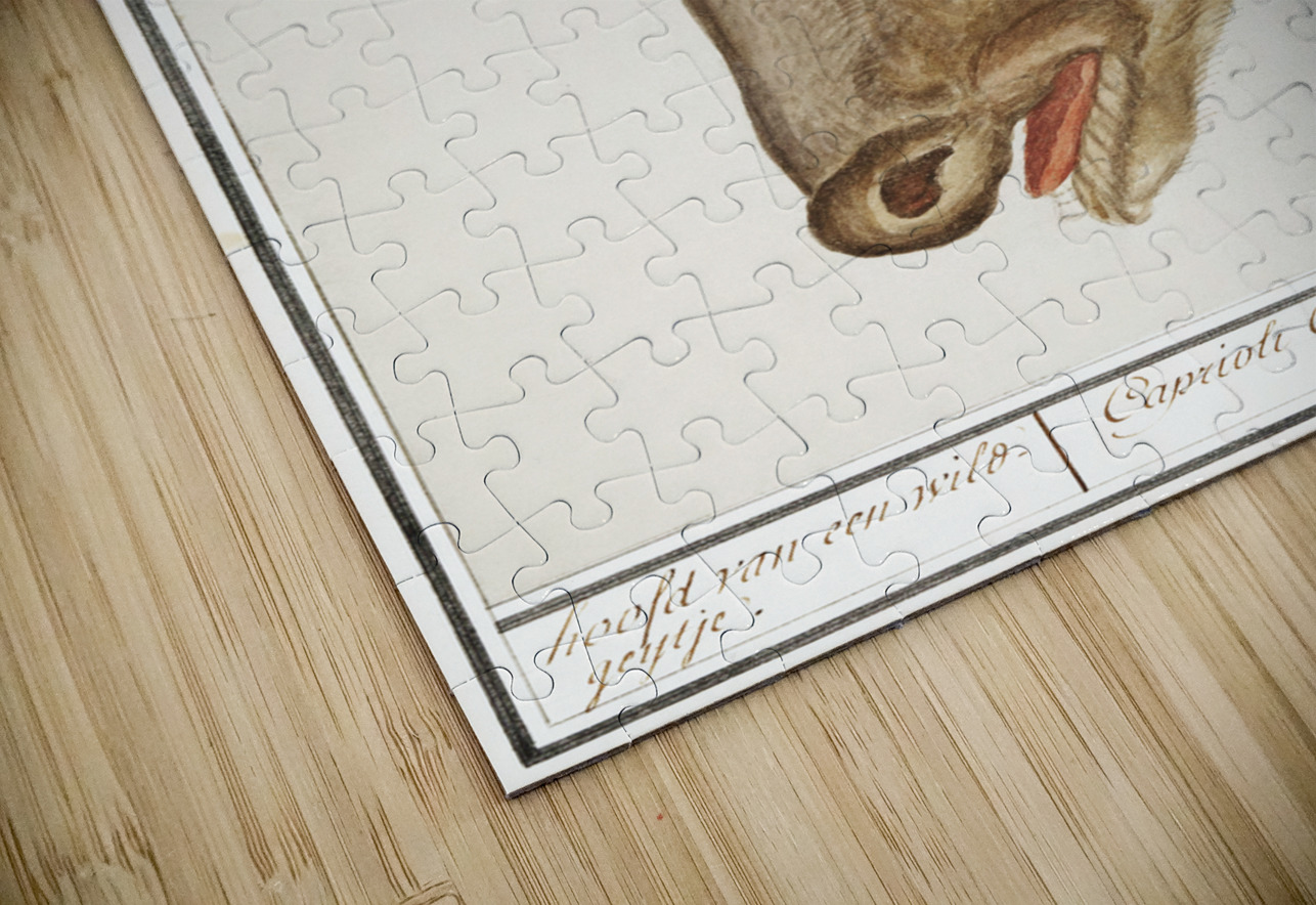 Deer head in vintage style IStockHistory com Puzzle