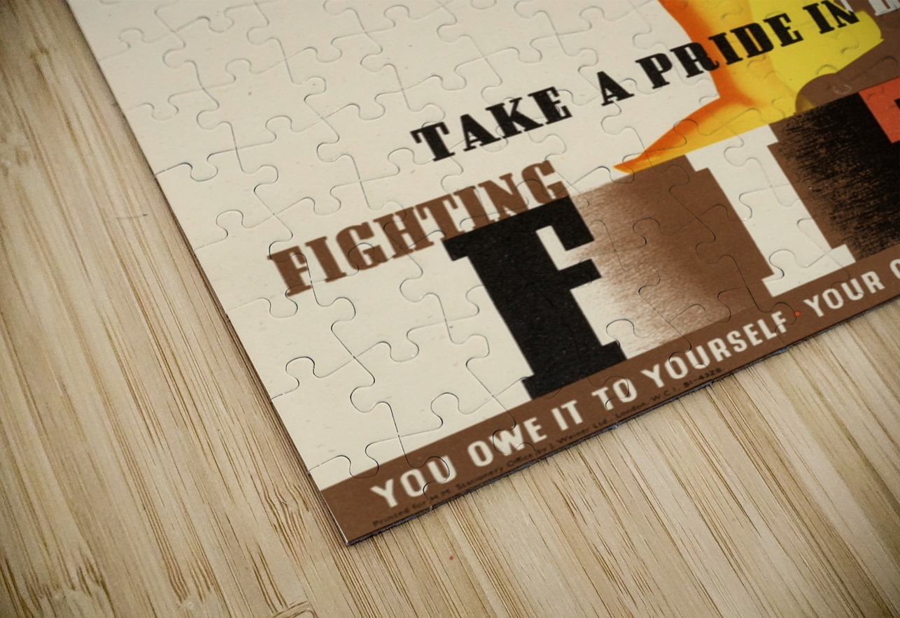 Take a Pride in Being Fighting Fit IStockHistory com Puzzle