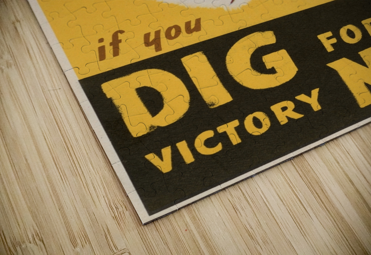 Your Own Vegetables all the Year Round…if You Dig for Victory Now IStockHistory com Puzzle