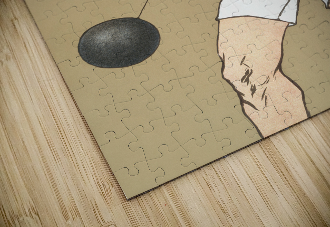 Hammer Throw 1908 by Edward Penfield IStockHistory com Puzzle