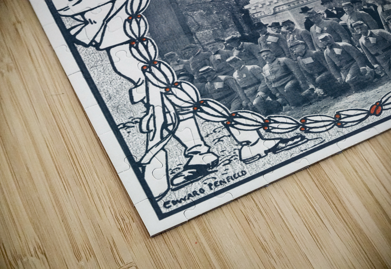 Memorial Number ca. 1890-1907 by Edward Penfield IStockHistory com Puzzle