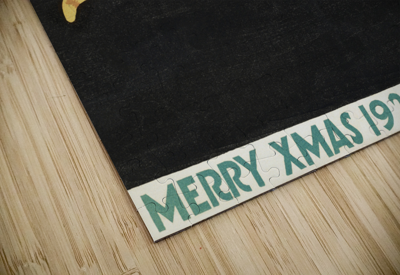 Merry Xmas 1921 by Edward Penfield IStockHistory com Puzzle