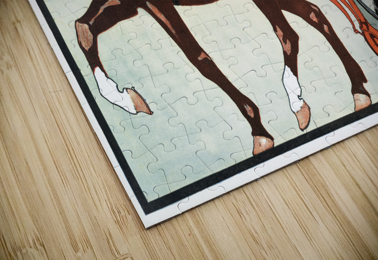 Man in carriage 1899 Edward Penfield IStockHistory com Puzzle