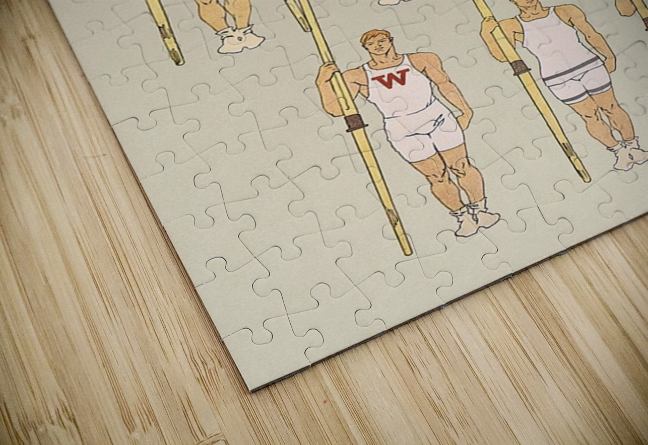 College crews ca. 1908 by Edward Penfield IStockHistory com Puzzle