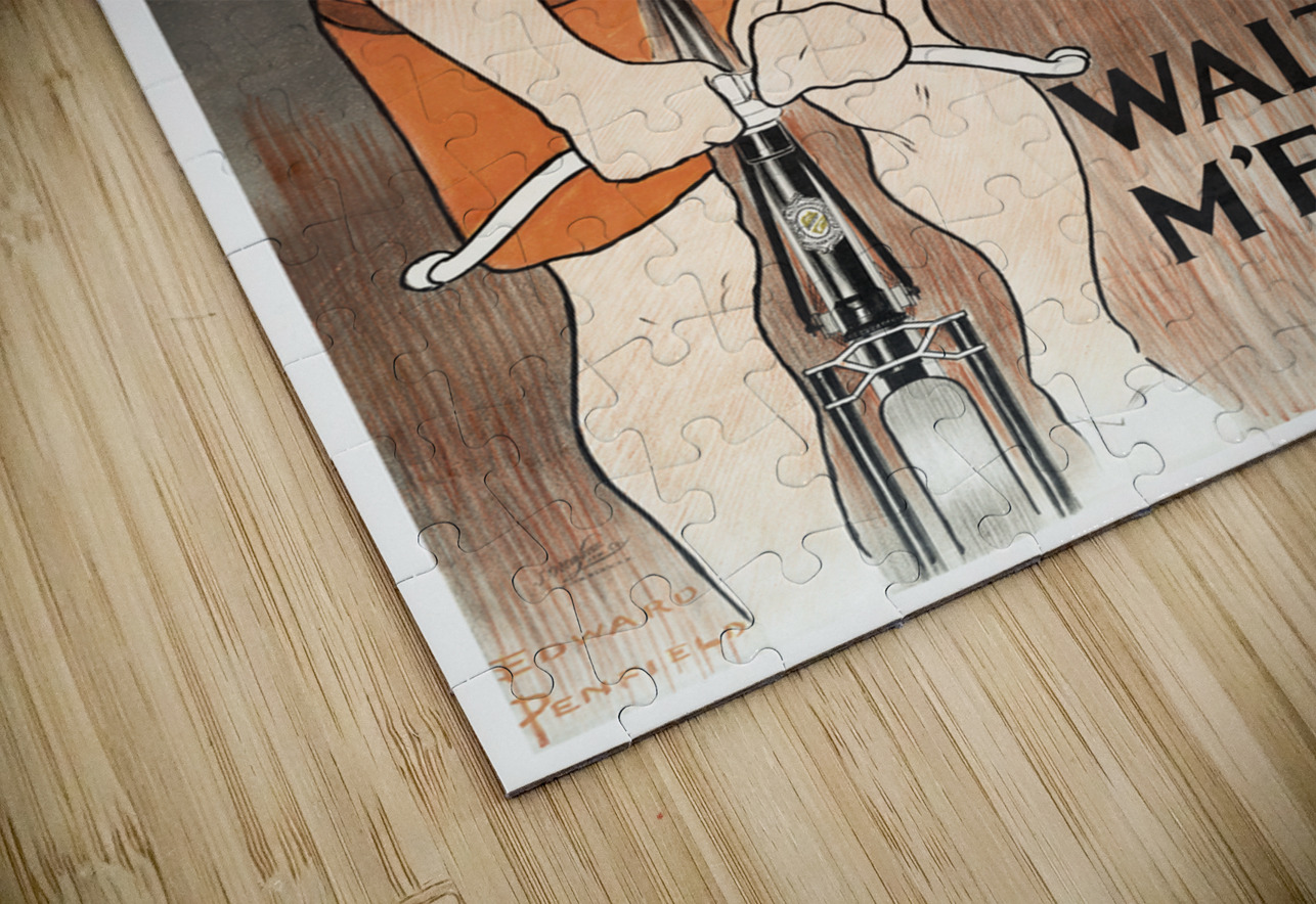 Orient Cycles 1895 by Edward Penfield IStockHistory com Puzzle