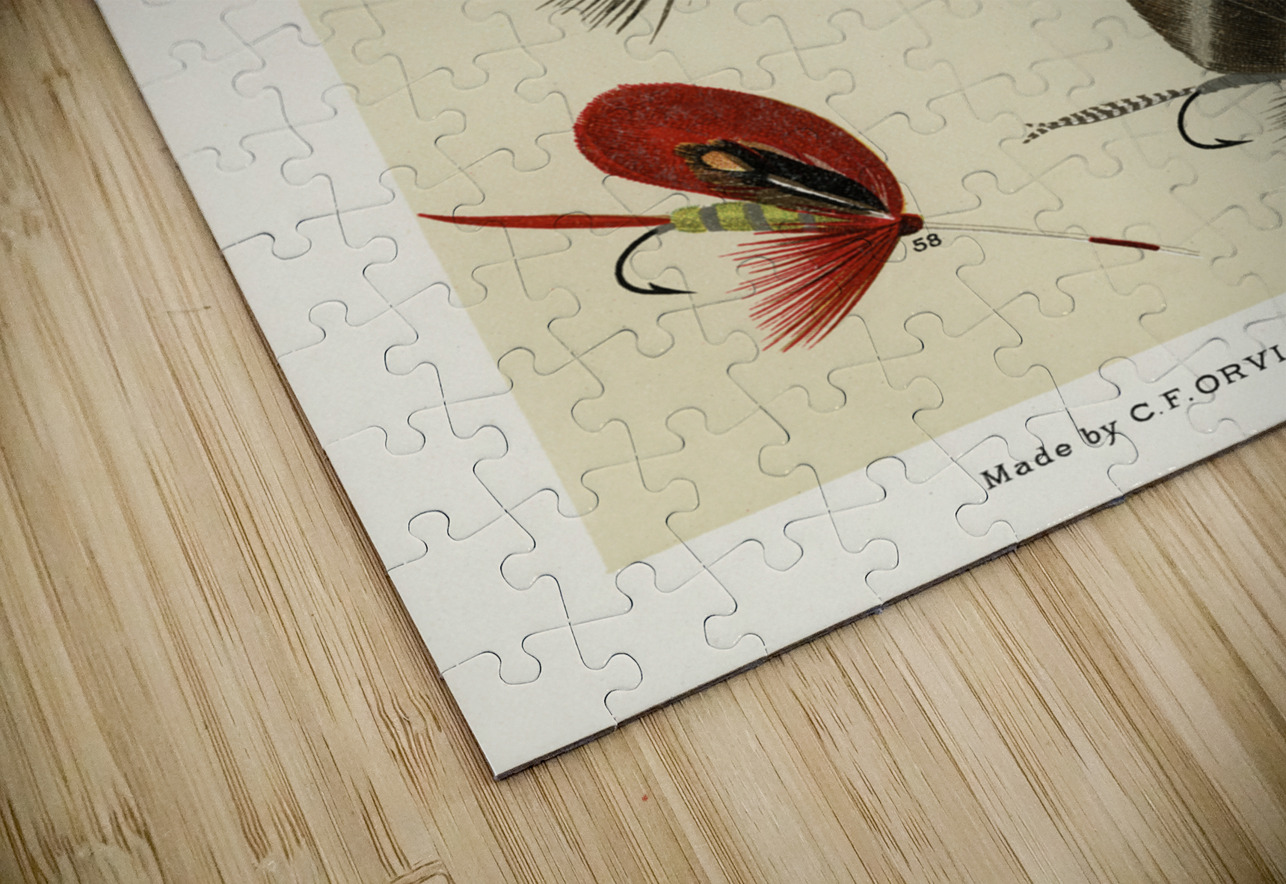 Trout & Bass Flies  IStockHistory com Puzzle