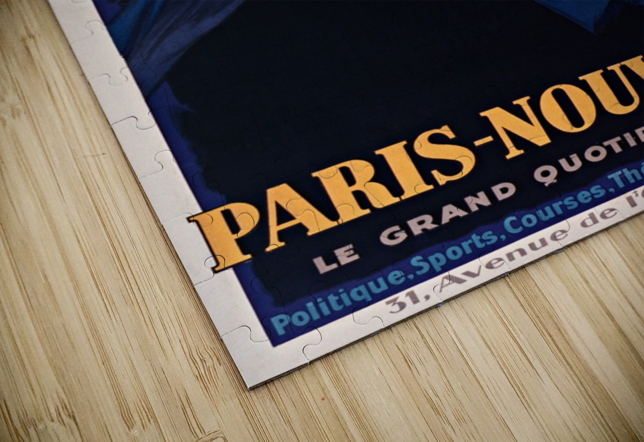 Paris-Nouvelles le grand quotidien de Midi 1931 by Jean dYlen Poster IStockHistory com Puzzle