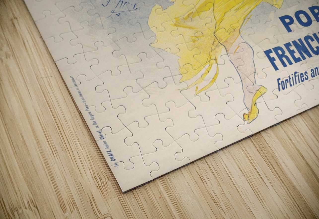 Vin Mariani 1894 Poster by Jules Chéret IStockHistory com Puzzle