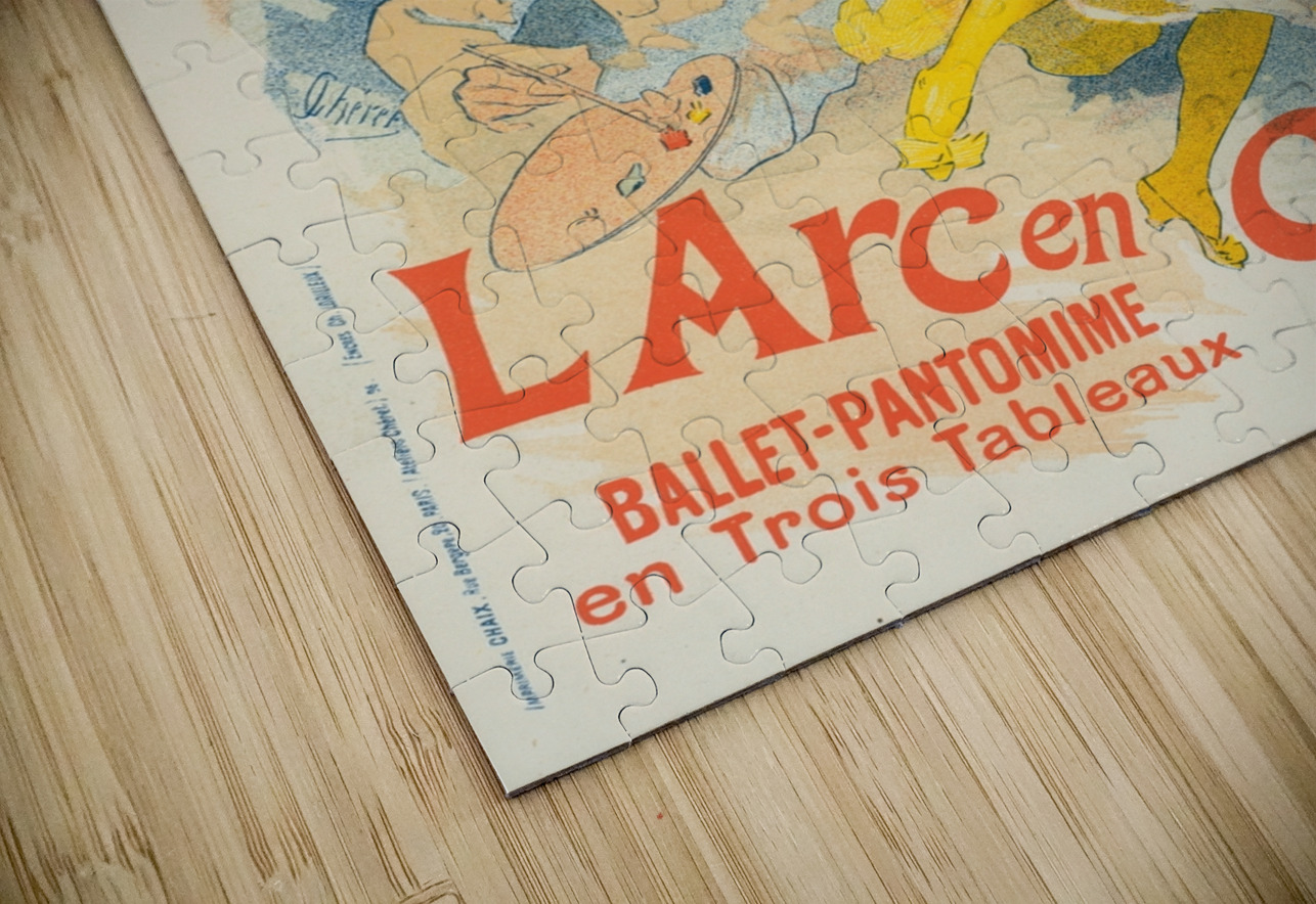 L’arc-En-Ciel 1896 Poster by Jules Chéret IStockHistory com Puzzle