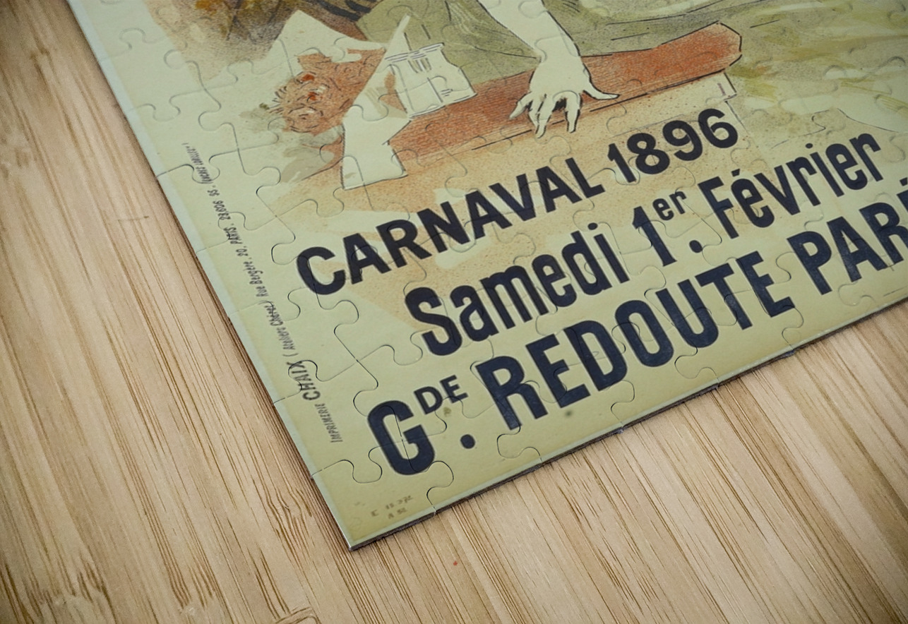 Théâtre De L’opéra 1895 Poster by Jules Chéret IStockHistory com Puzzle