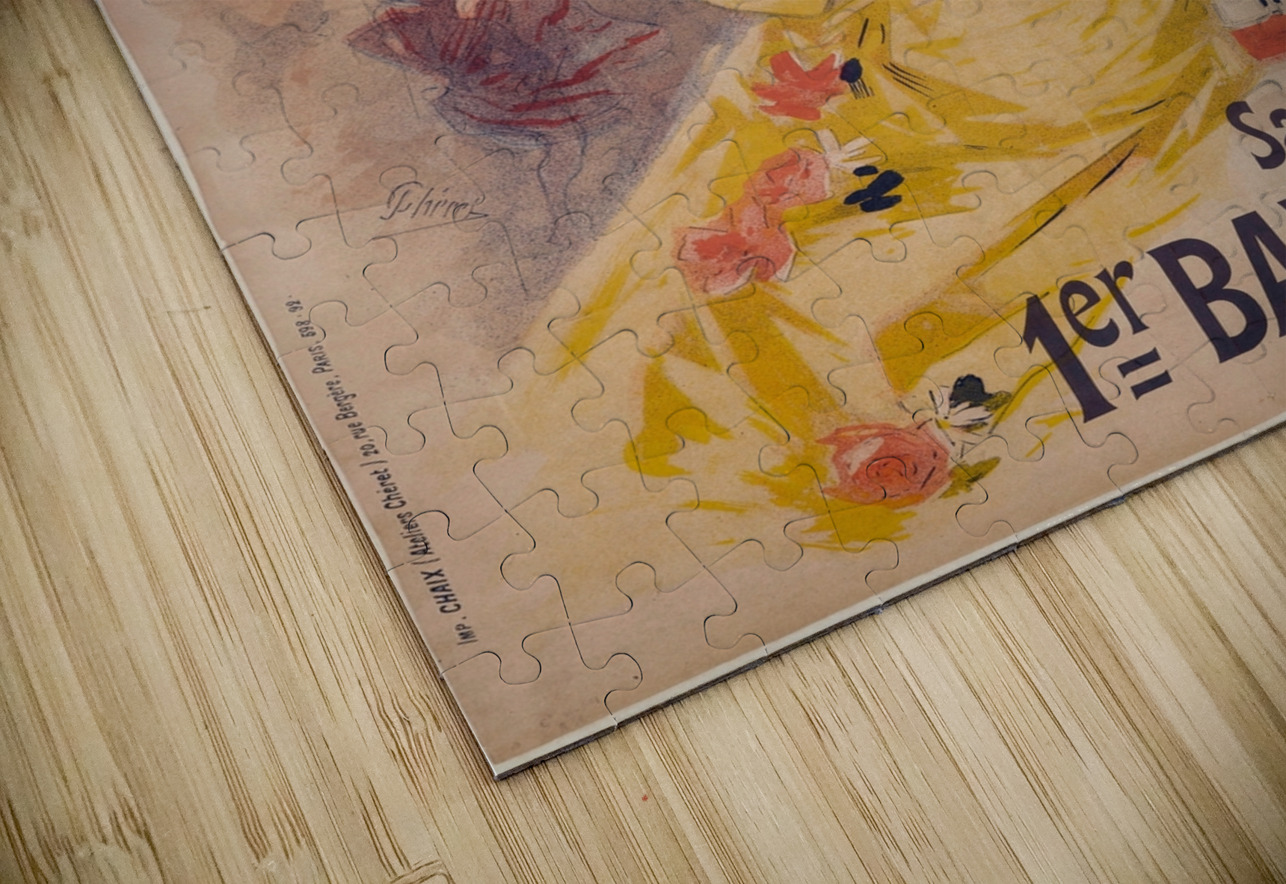 Theatre National De L’opera Carnaval 1892 1892 Poster by Jules Chéret IStockHistory com Puzzle