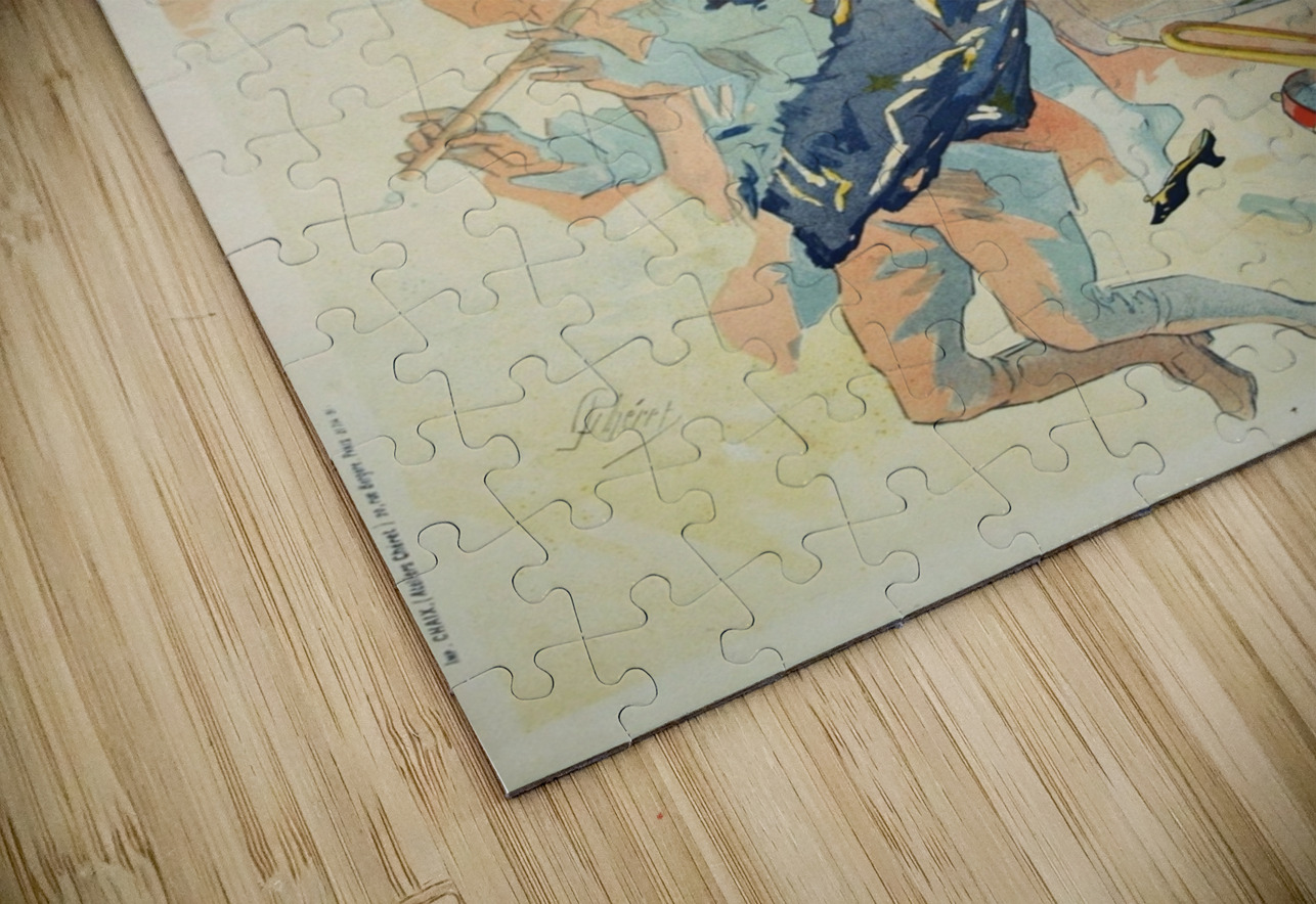 Allegory of Music 1891 Poster by Jules Chéret IStockHistory com Puzzle