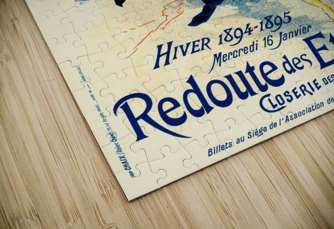 Redoute Des Étudiants 1897 Poster by Jules Chéret IStockHistory com Puzzle