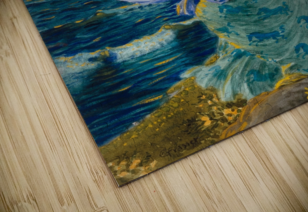 Die Tochter des Barden 1900 Mythology by Eugène Samuel Grasset IStockHistory com Puzzle