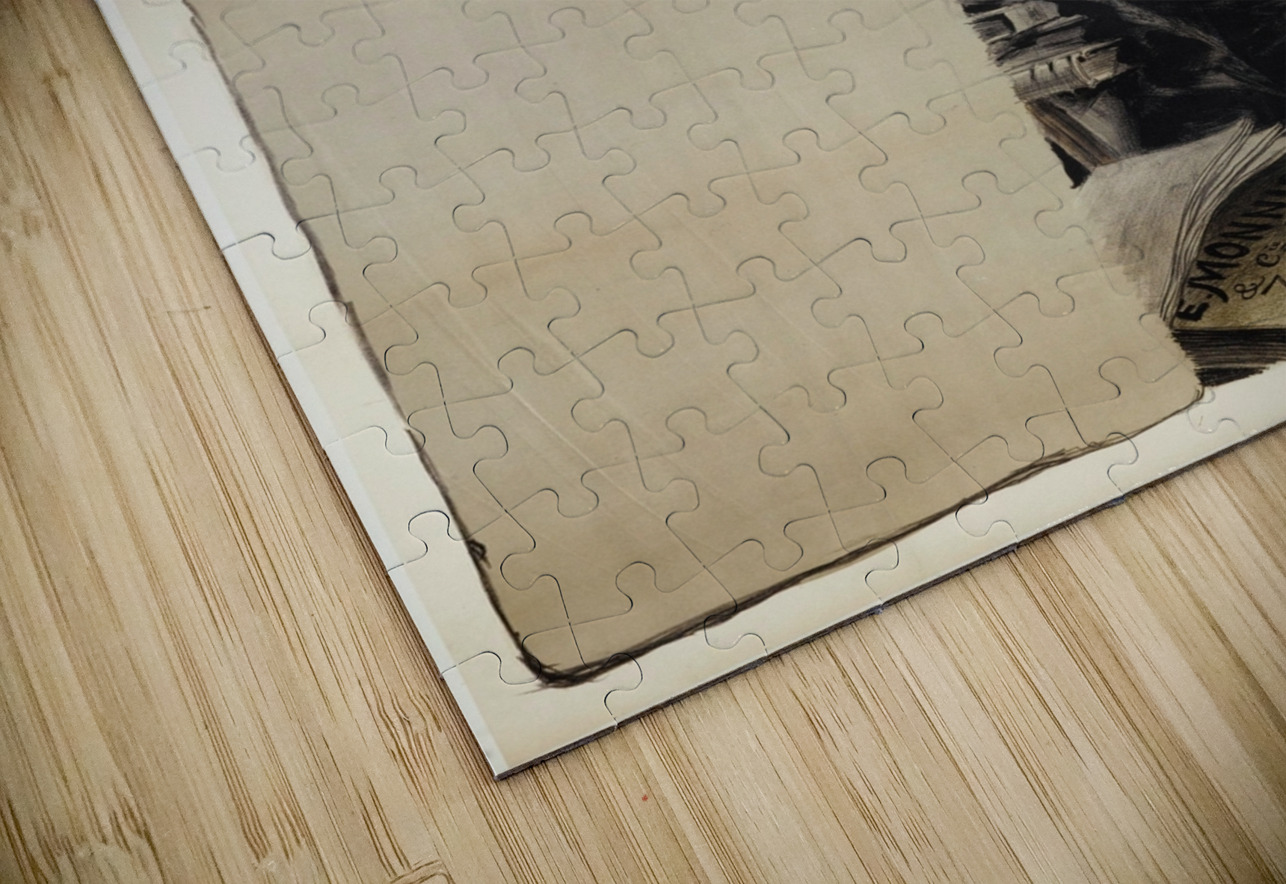 Librairie Romantique 1887 Poster by Eugène Samuel Grasset IStockHistory com Puzzle