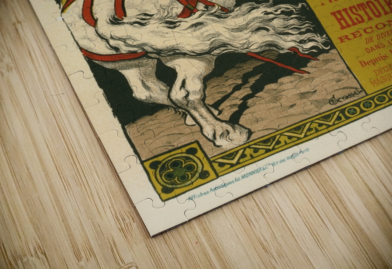 Fêtes De Paris 1897 Poster by Eugène Samuel Grasset IStockHistory com Puzzle