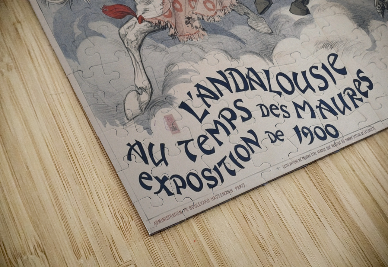 L’andalousie Au Temps Des Maures 1900 Poster by Eugène Samuel Grasset IStockHistory com Puzzle
