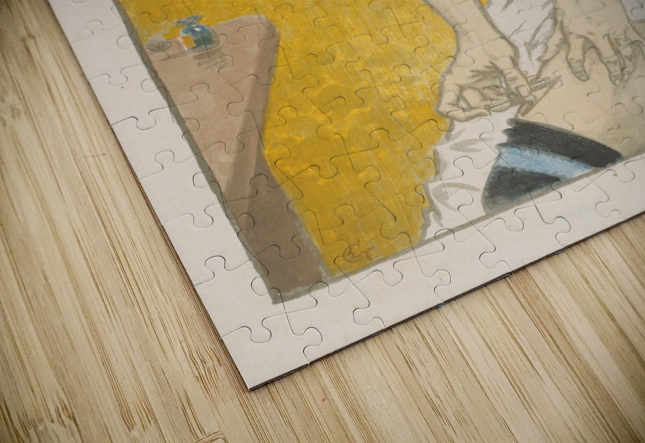 Morfineverslaafde vrouw 1897 Illustration by Eugène Samuel Grasset IStockHistory com Puzzle