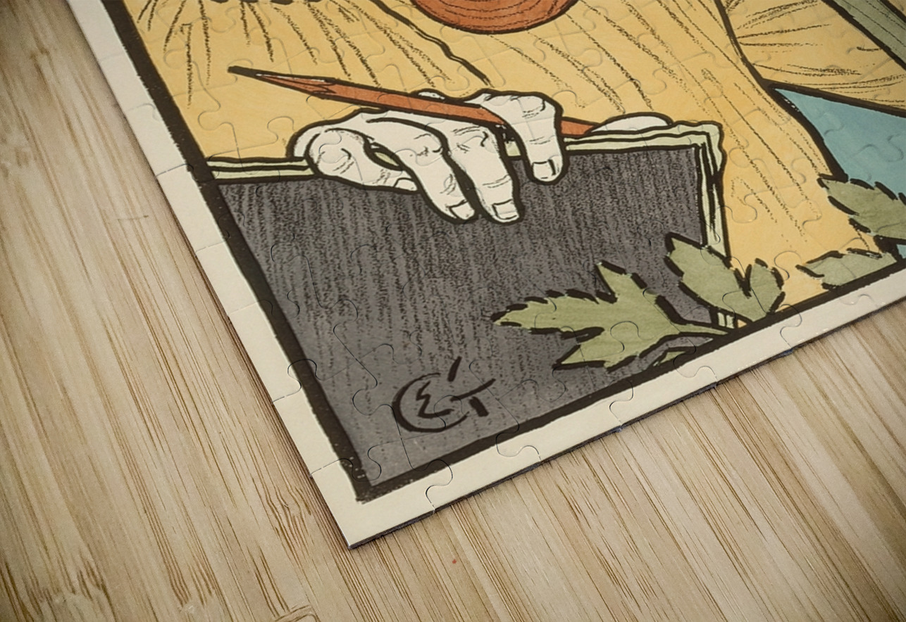 Salon des Cent 1894 Illustration by Eugène Samuel Grasset IStockHistory com Puzzle