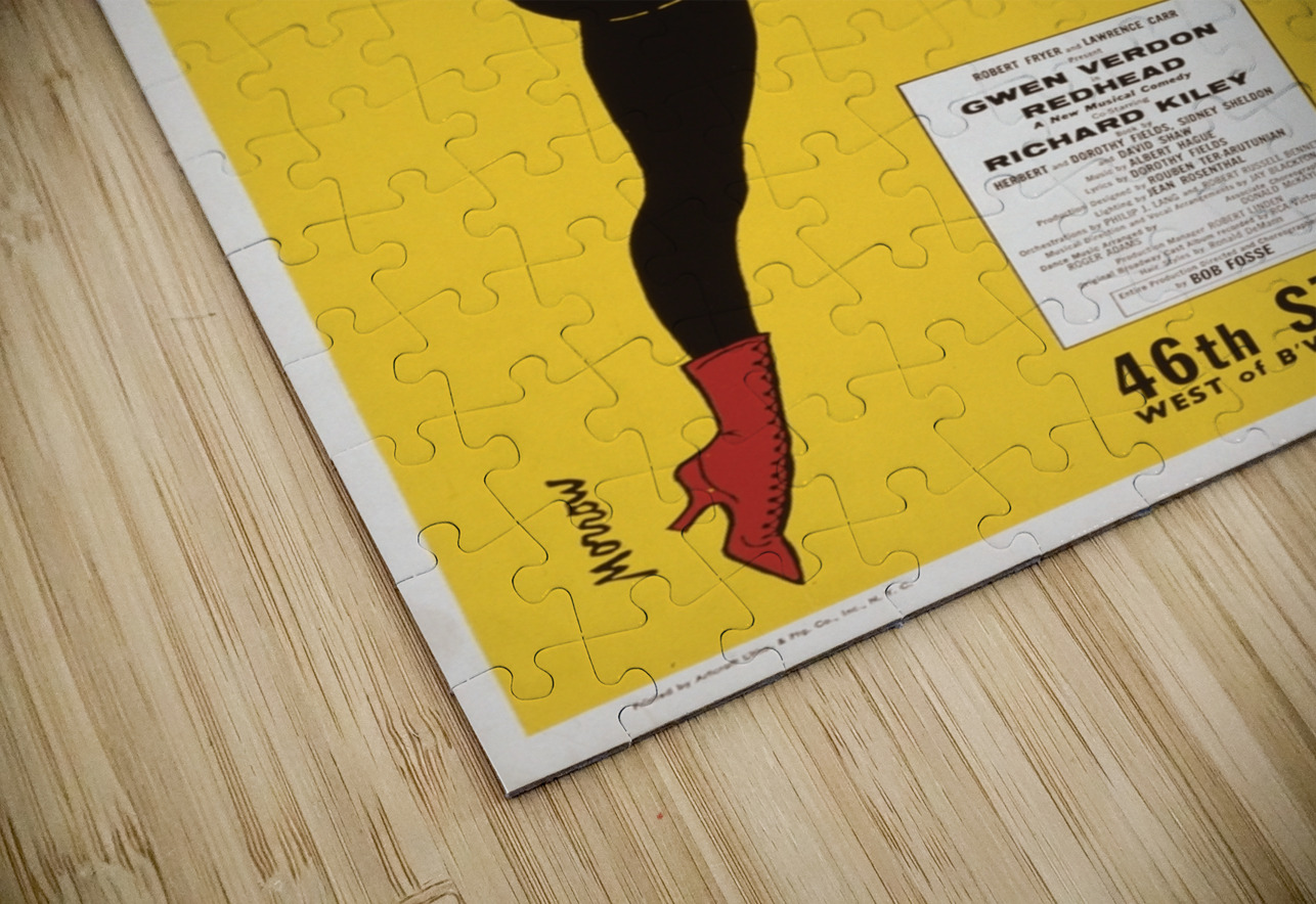 Redhead 1959 Artcraft Lithograph Poster 1905–1970 IStockHistory com Puzzle