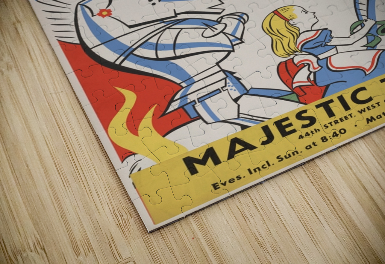 Alice in Wonderland 1947 American 1905–1970 Artcraft Lithograph Poster IStockHistory com Puzzle