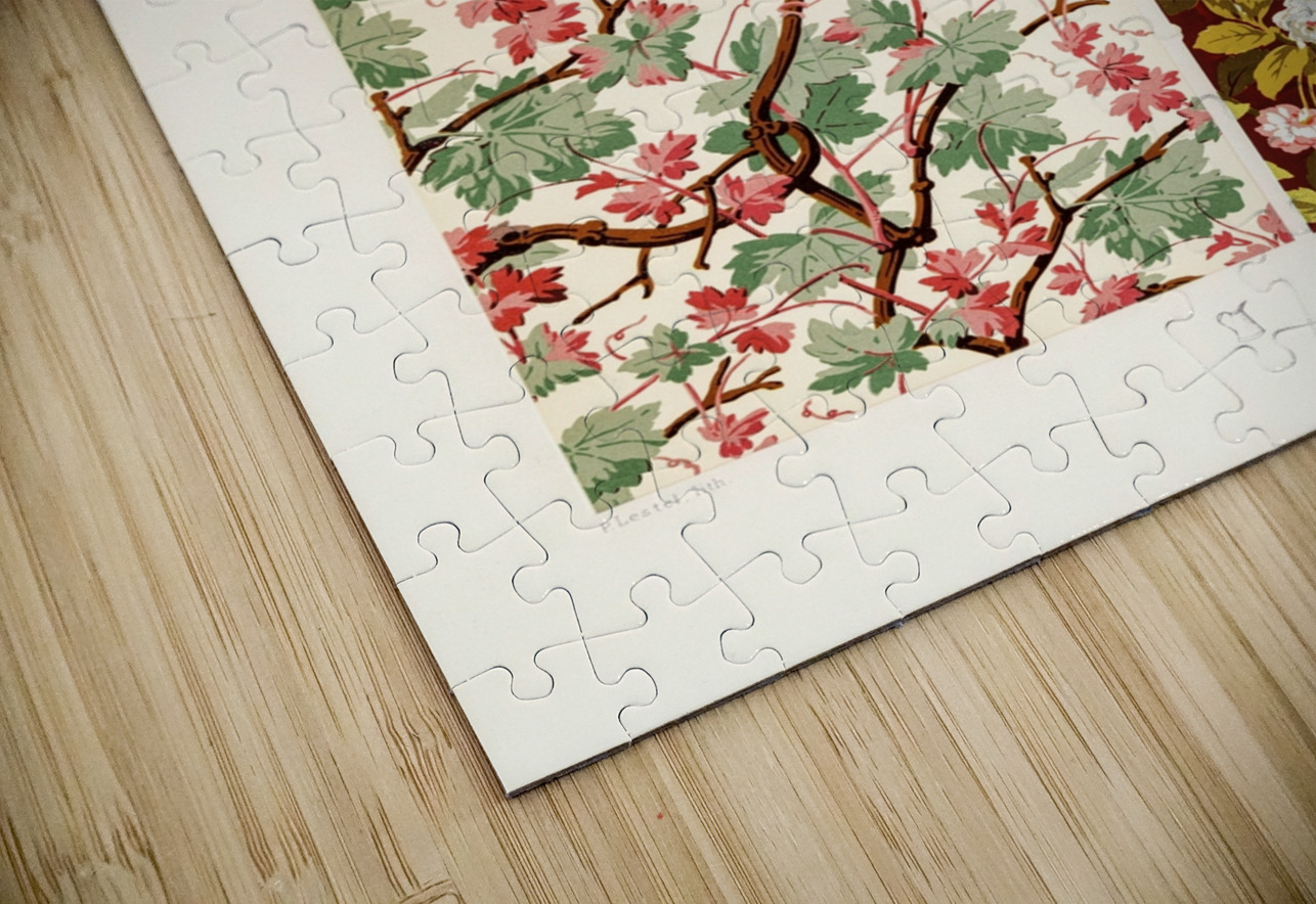 19th Century pattern Lornement Polychrome 1888 by Albert Racinet 1825&ndash1893. 1888 edition. IStockHistory com Puzzle