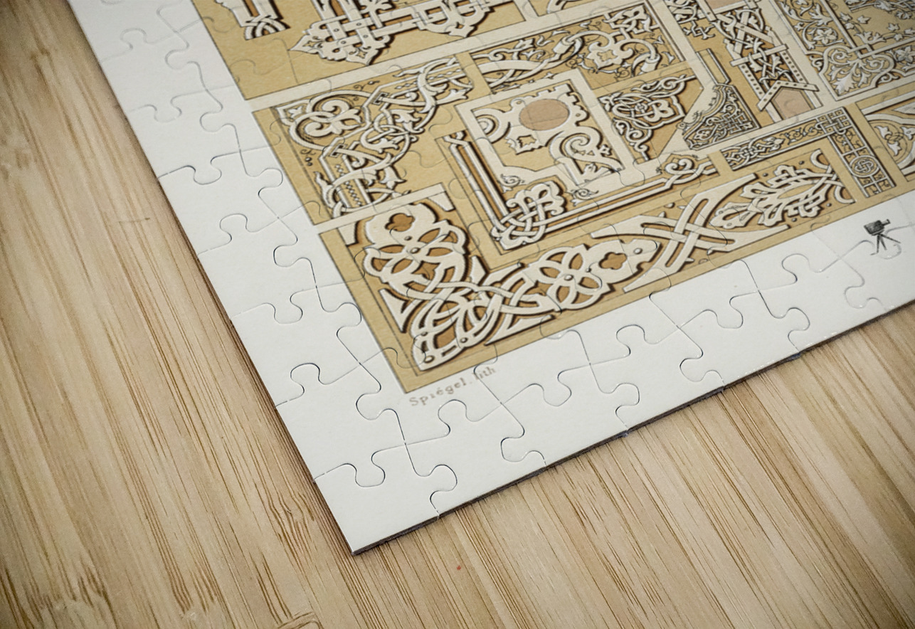 Russian pattern. 1888 edition Lornement Polychrome by Albert Racine 1825–1893. IStockHistory com Puzzle