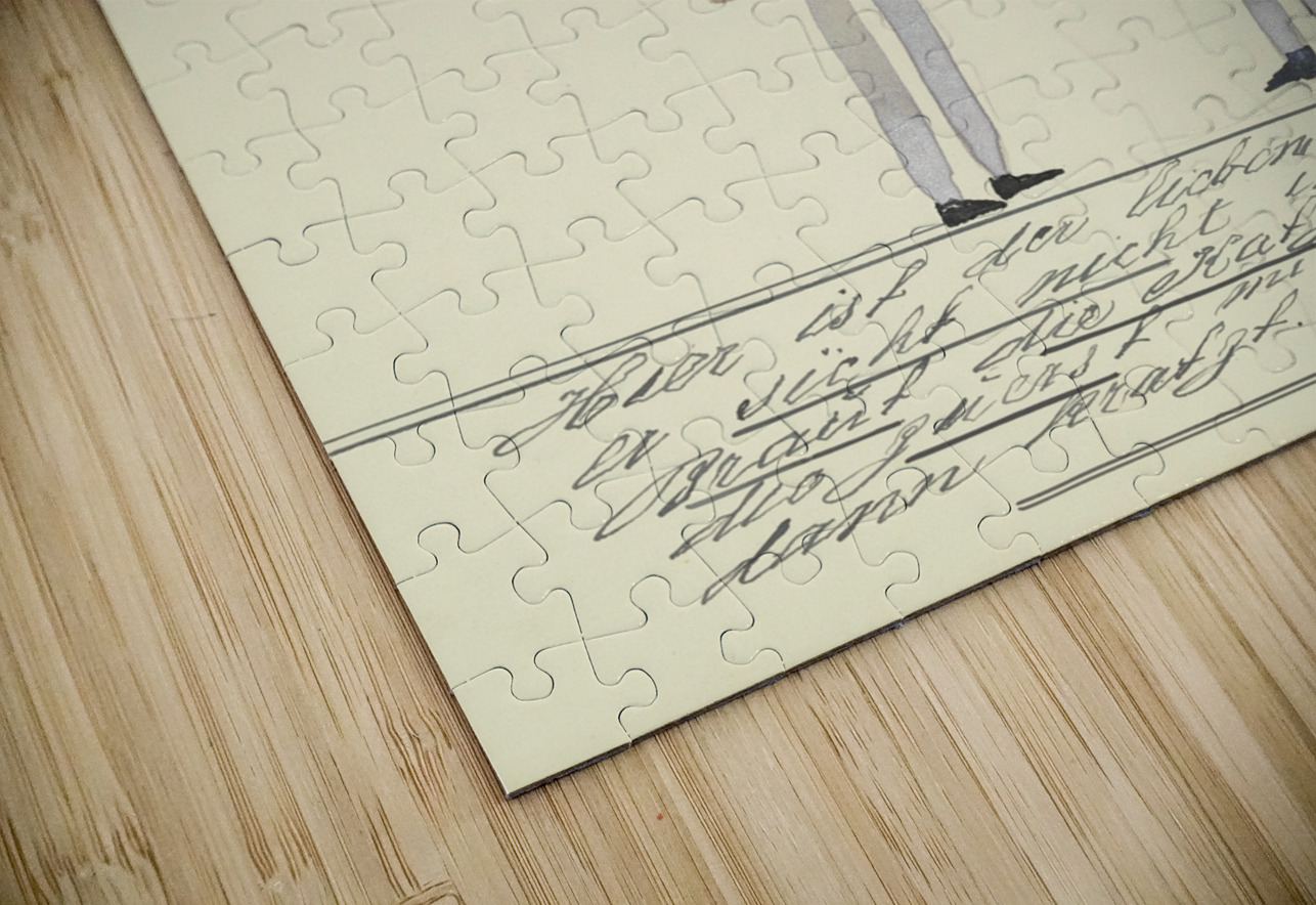 ‘Hier ist der liebende Bräutigam …’ 1932  My Pictures Become Wilder and Wilder By John Elsas IStockHistory com Puzzle