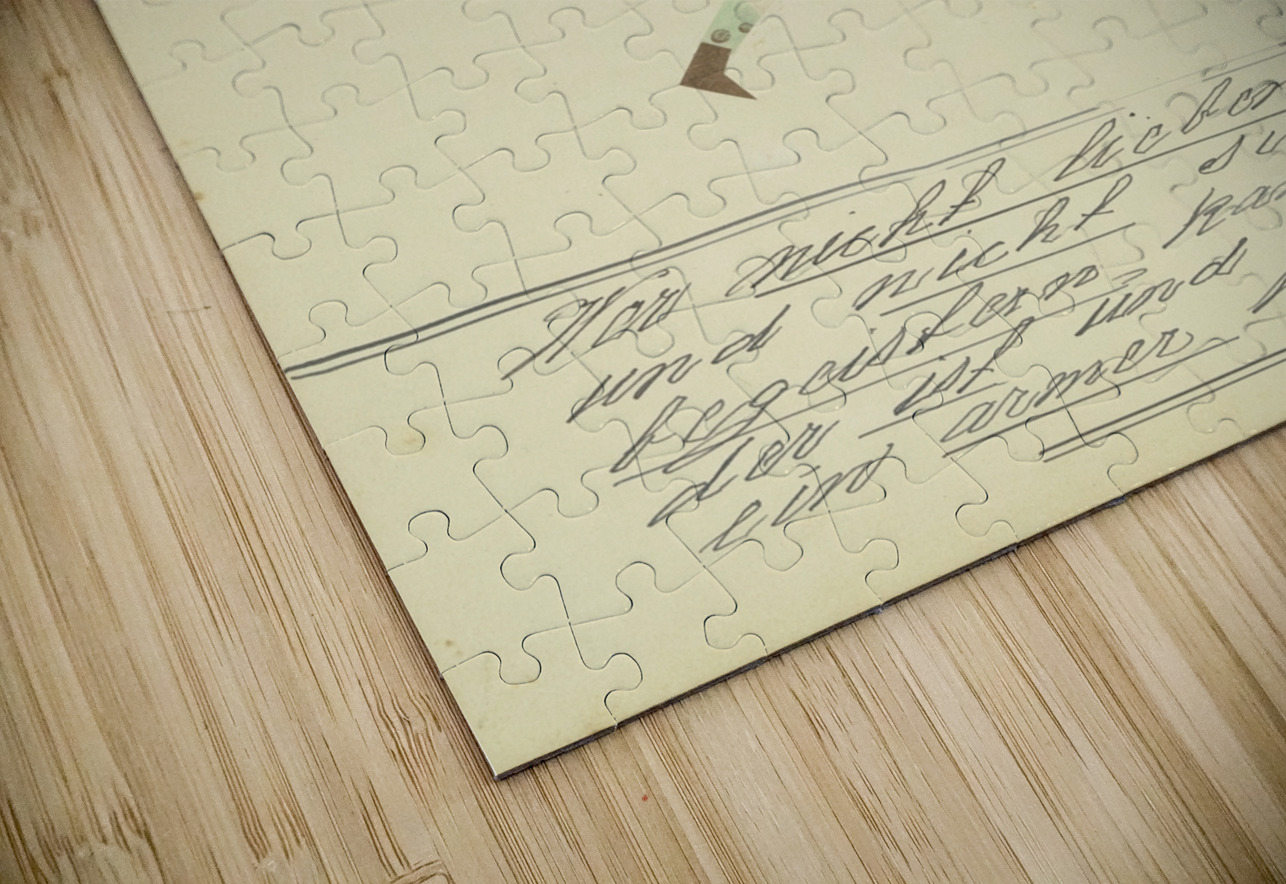 ‘Wer nicht lieben und nicht sich begeistern kann …’ 1931  My Pictures Become Wilder and Wilder By John Elsas IStockHistory com Puzzle