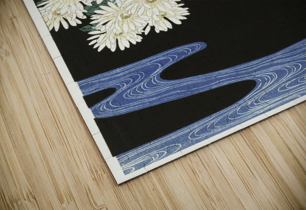 Chrysanthemums 1925-1936 by Ohara Koson 1877-1945. IStockHistory com Puzzle