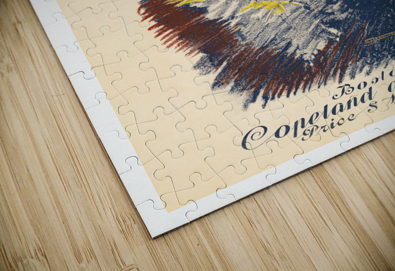 Jacques Damour 1896 poster of a man and a woman by Ethel Reed.  IStockHistory com Puzzle