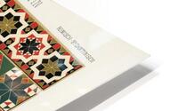 Roman-Byzantine pattern. 1888 edition Lornement Polychrome by Albert Racine 1825–1893. HD Metal print
