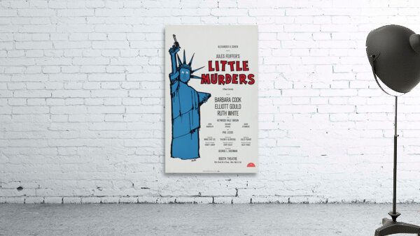 Little Murders 1967 Artcraft Lithograph Poster 1905–1970 Wall Preview
