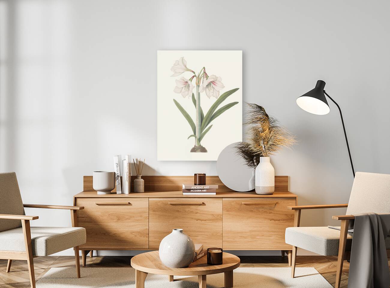 Amaryllis Picta. 1834 Reproduction