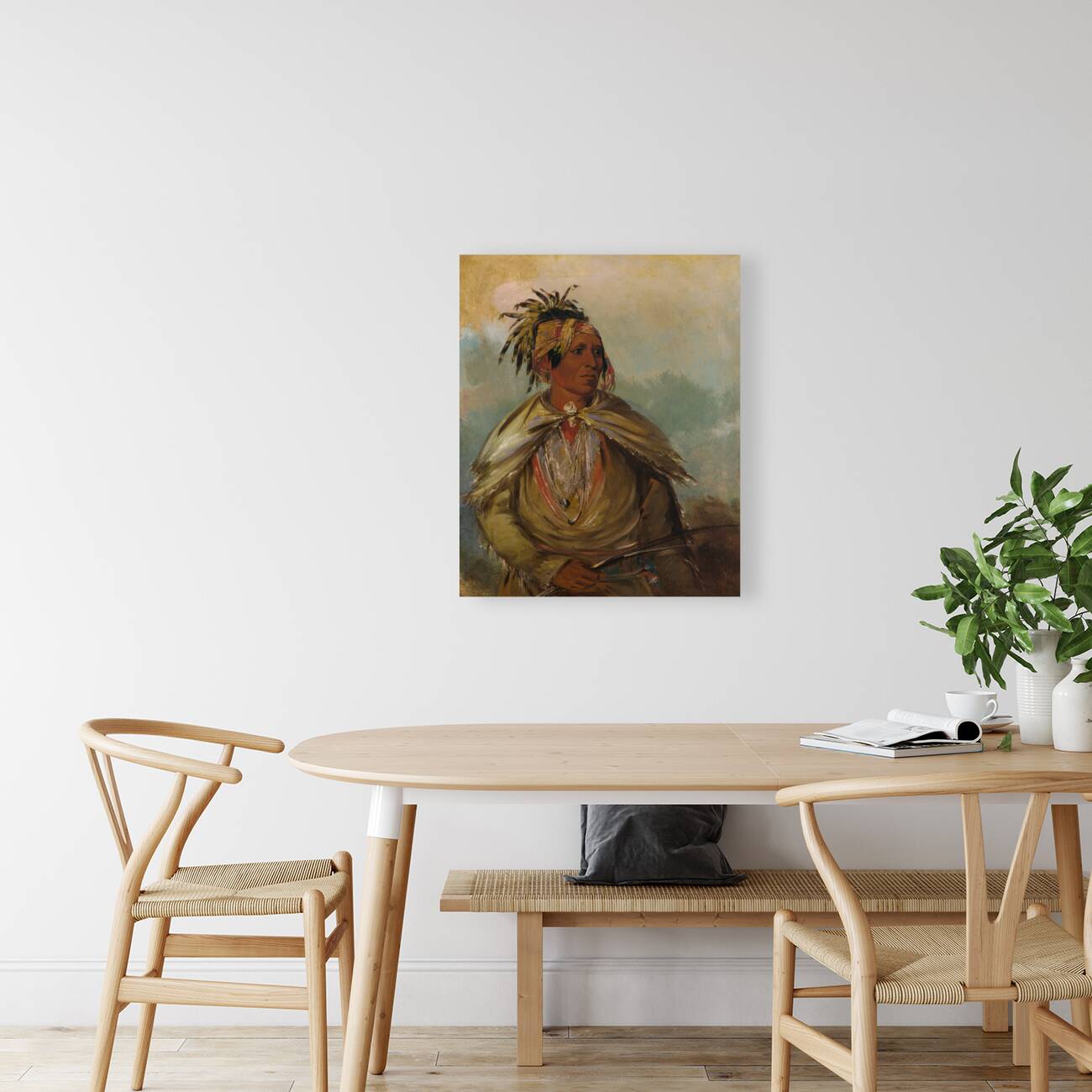 Pah-Mee-Ców-Ee-Tah Man Who Tracks a Chief 1830 Reproduction