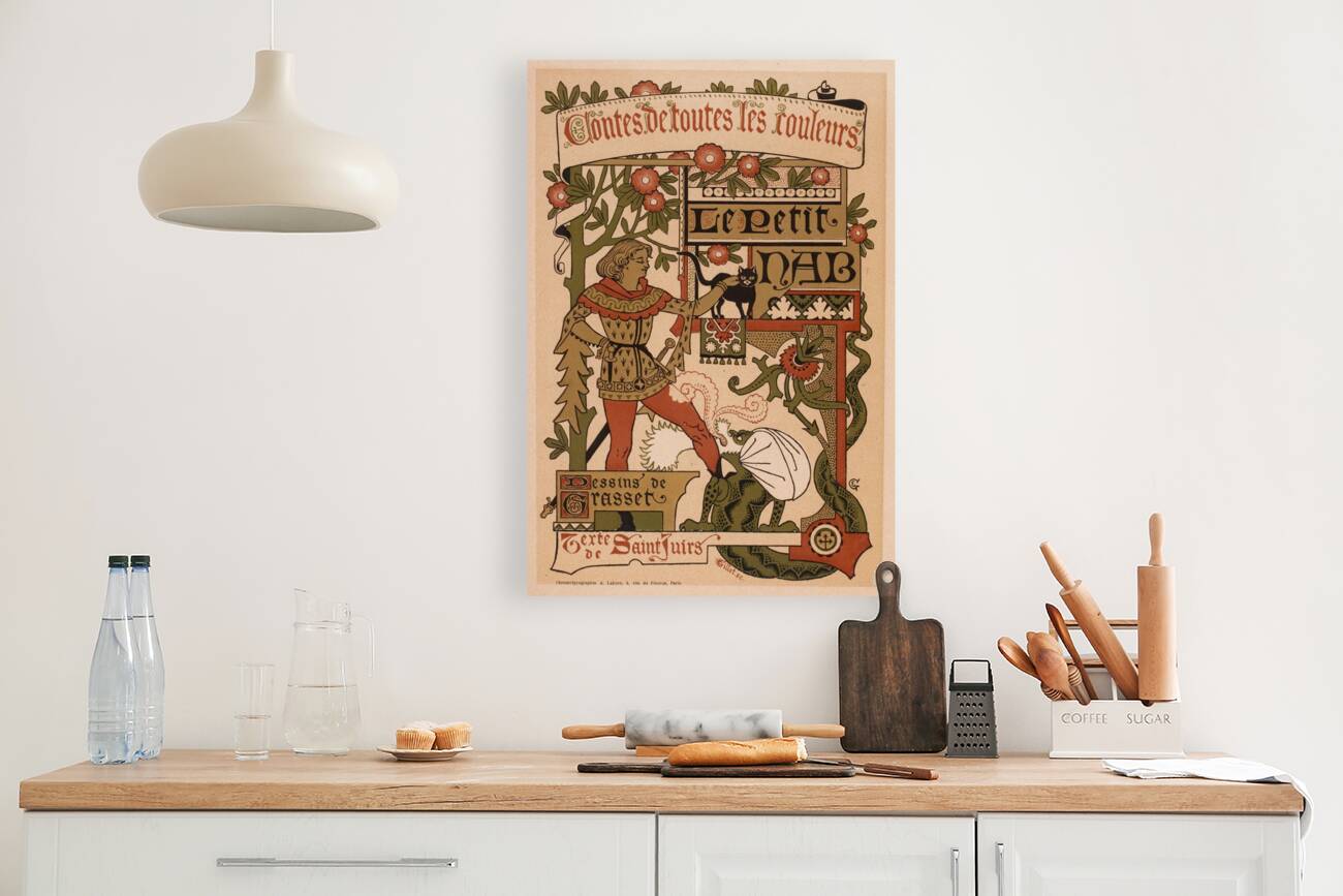 Le Petit Nab Poster by Eugène Samuel Grasset Reproduction