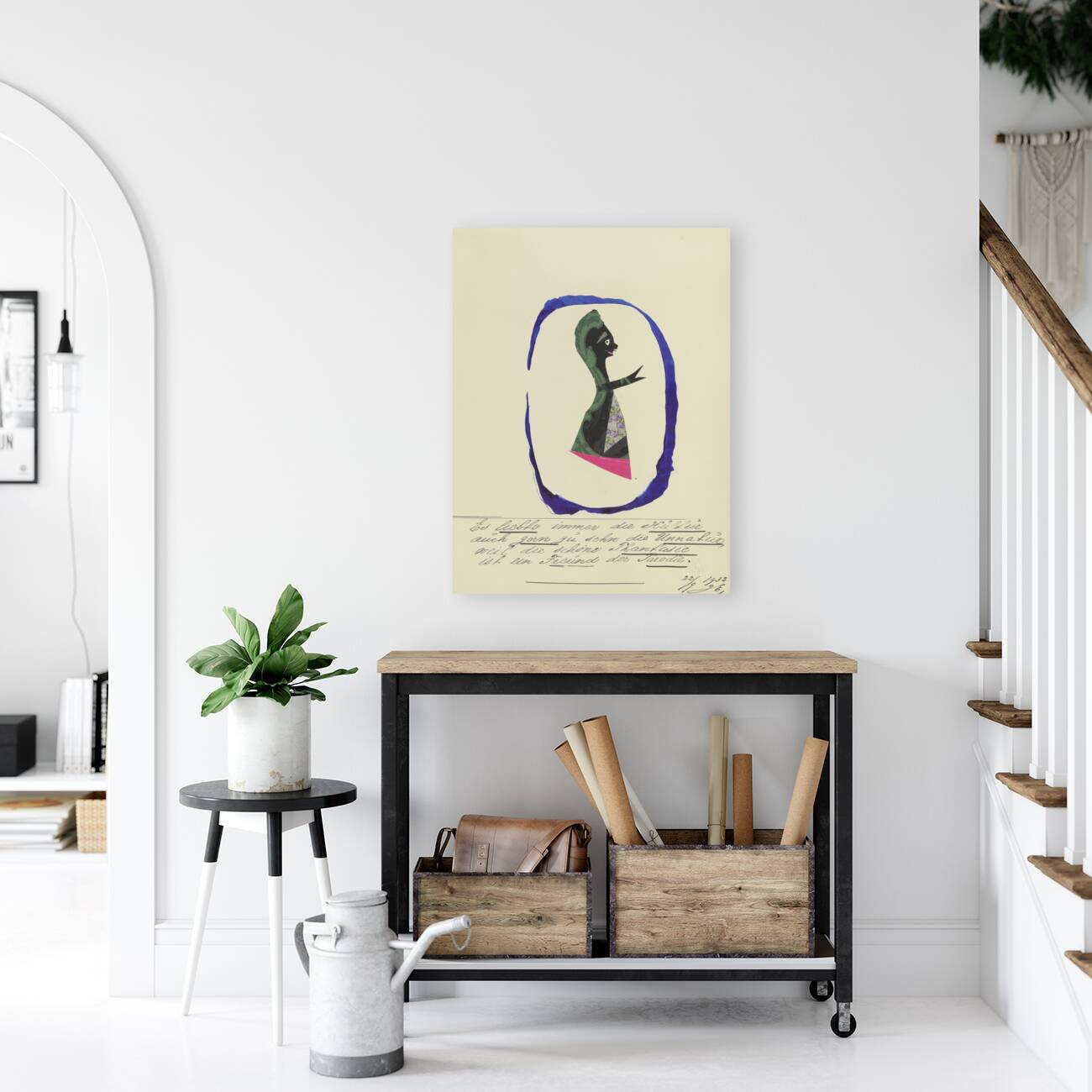 ‘Es liebte immer die Kultur …’ 1932  My Pictures Become Wilder and Wilder By John Elsas Reproduction