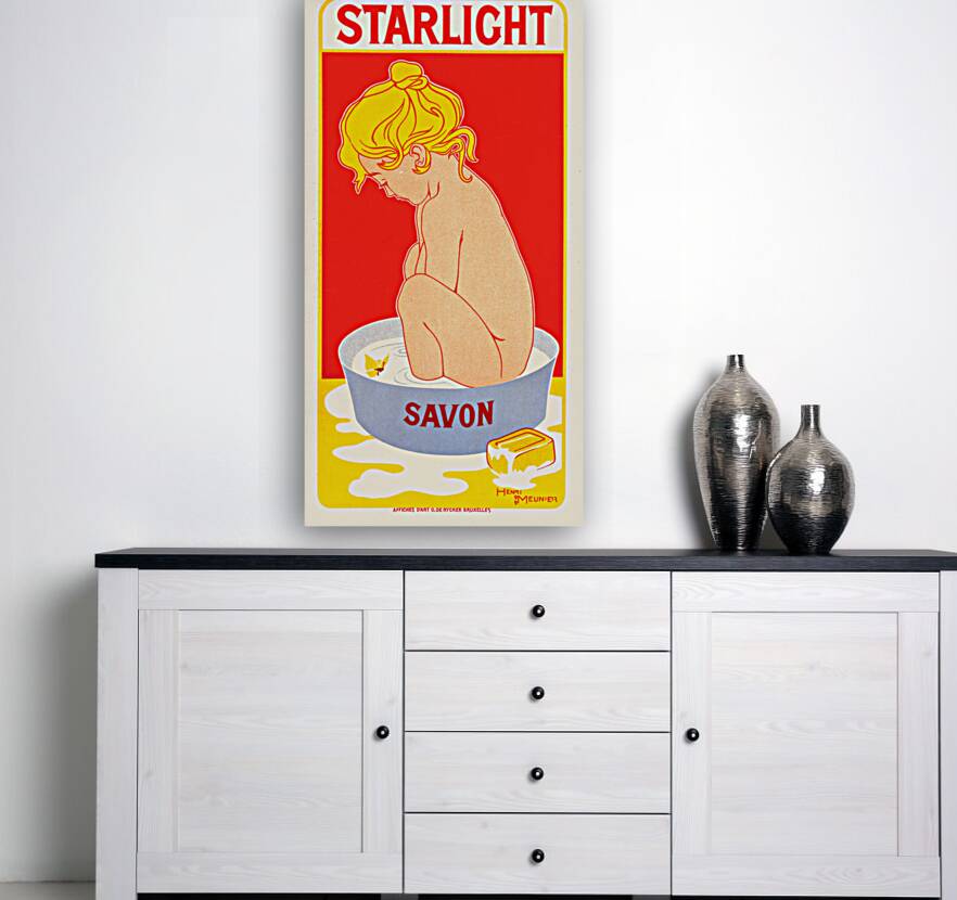 Savon Starlight 1900 Posters by Georges Meunie Reproduction