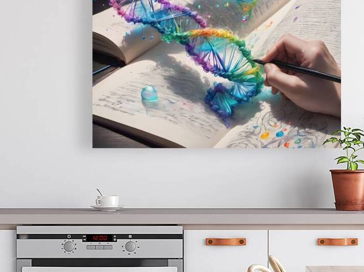 Rainbow DNA By ISHISH by IStockHistory com