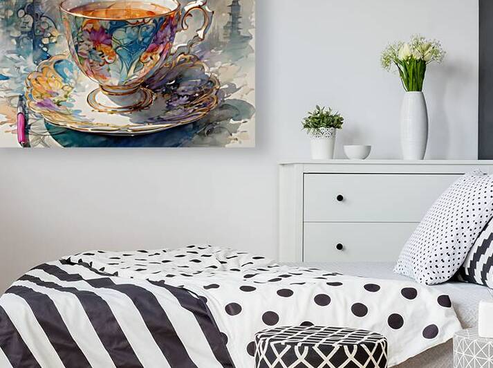 Worldly Teacup By ISHISH by IStockHistory com