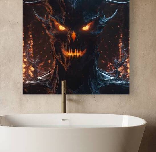 Grim Fusion Devil By ISHISH by IStockHistory com