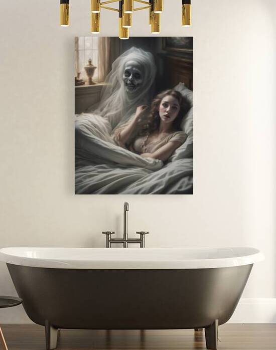 A Spine Chilling Day In Bed By ISHISH by IStockHistory com