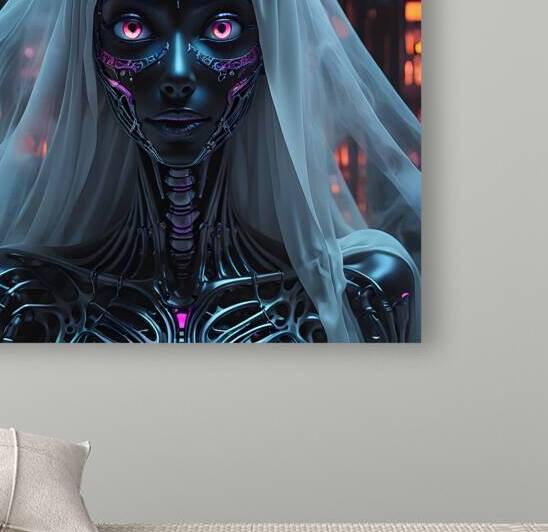 Cyberpunk Veiled Nymph By ISHISH by IStockHistory com