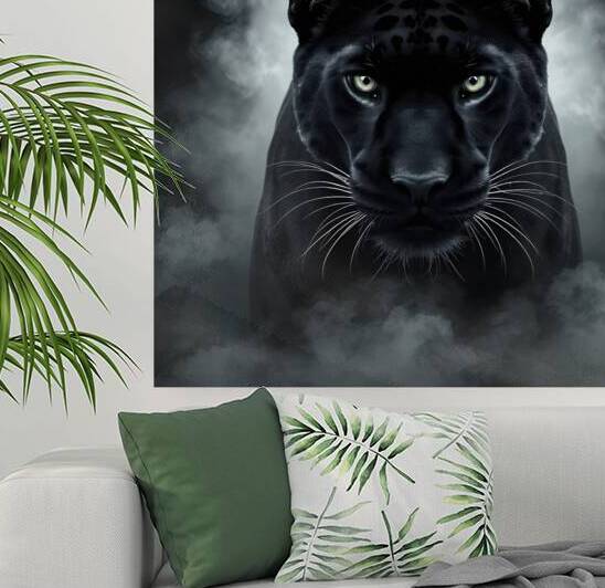 Mysterious Black Panther By ISHISH by IStockHistory com