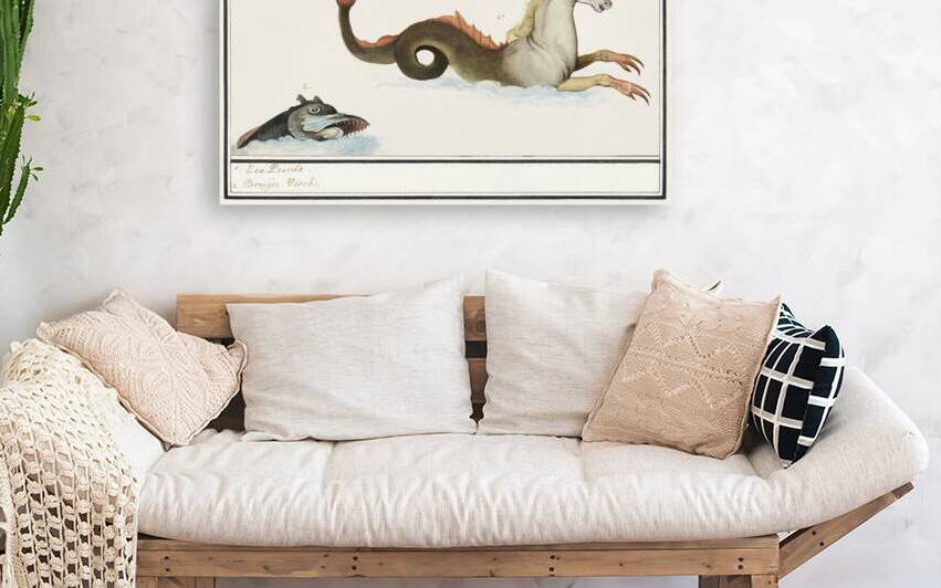 Fantasy fish in vintage style by IStockHistory com