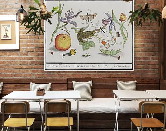 Nature ensemble in vintage style by IStockHistory com