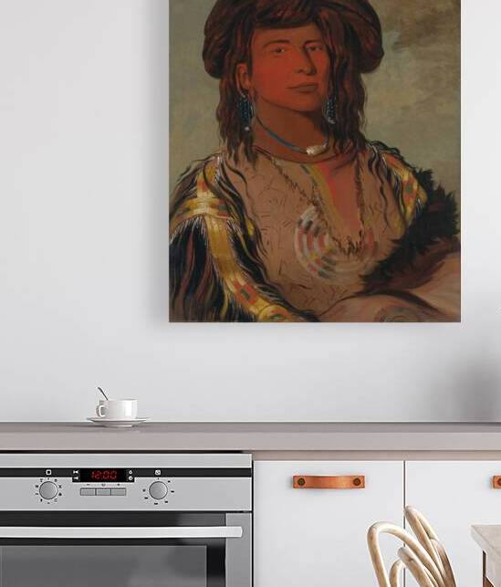 Ha-wón-je-tah One Horn Head Chief of the Miniconjou Tribe by IStockHistory com